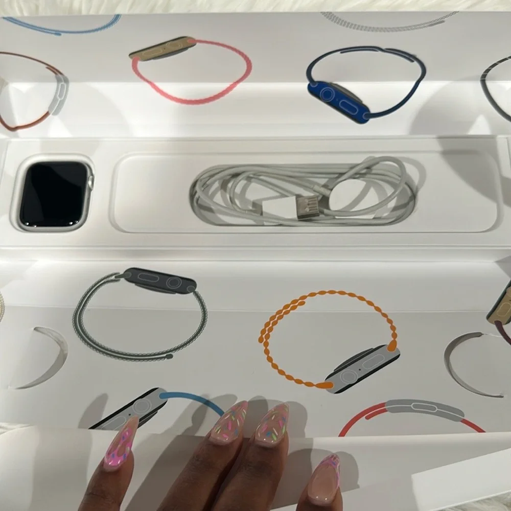 Apple Watch series 6 silver aluminum case 44mm